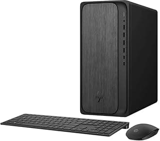 HP OmniDesk Desktop PC, AMD Ryzen 7 8700G, 32 GB RAM, 1 TB SSD, AMD Radeon 740M Graphics, Keyboard & Mouse, Windows 11 Pro, Microsoft Copilot, (2025)