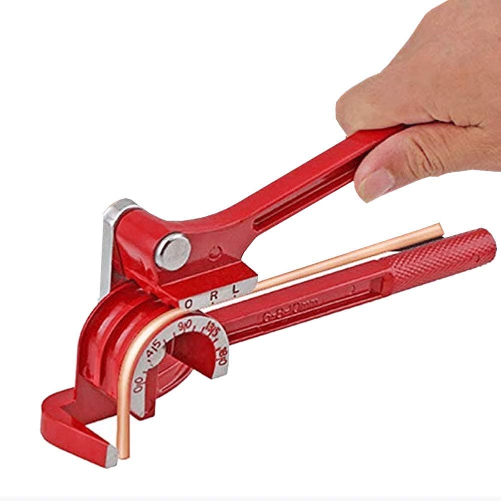 Manual Bender Bending Machine can Bend 6mm 8mm 10mm Pipe, Cutter is 180 Degree Metric