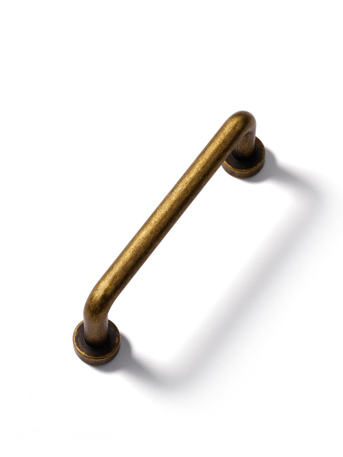 10 Pack Antique Brass Cabinet Bar Pulls 3" Hole Center Classic Vintage Retro Drawer Handles Kitchen Cupboard Bathroom Dresser Cabinet Hardware