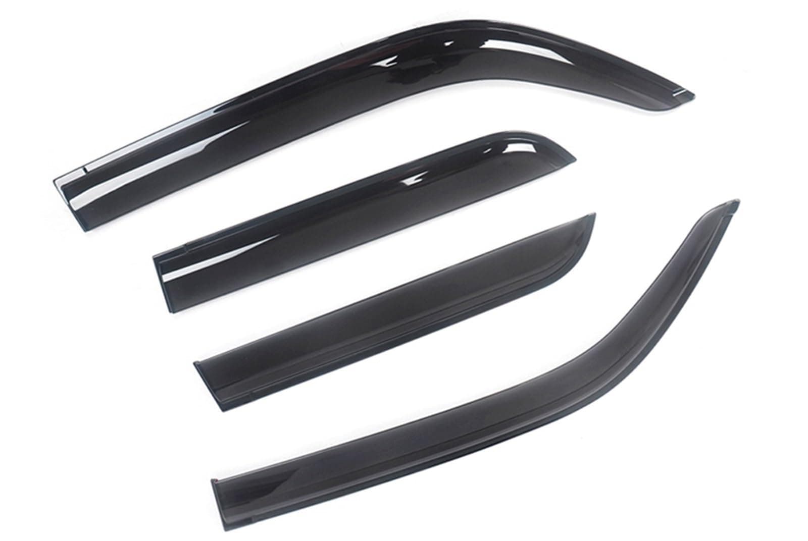 Wind Deflectors Side Window Wind Deflectors Visors Rain Guard Door Visor Vent Shades Ventvisor For Mazda 323 For Protege 1990-2003 Side Window Vent Visor (Size : 95-98 Sedan)