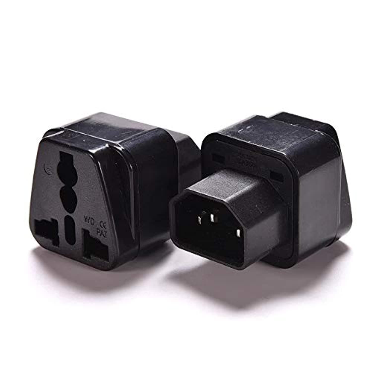 Ups C14 To Universal Female Socket Power Adapter Ac Plug