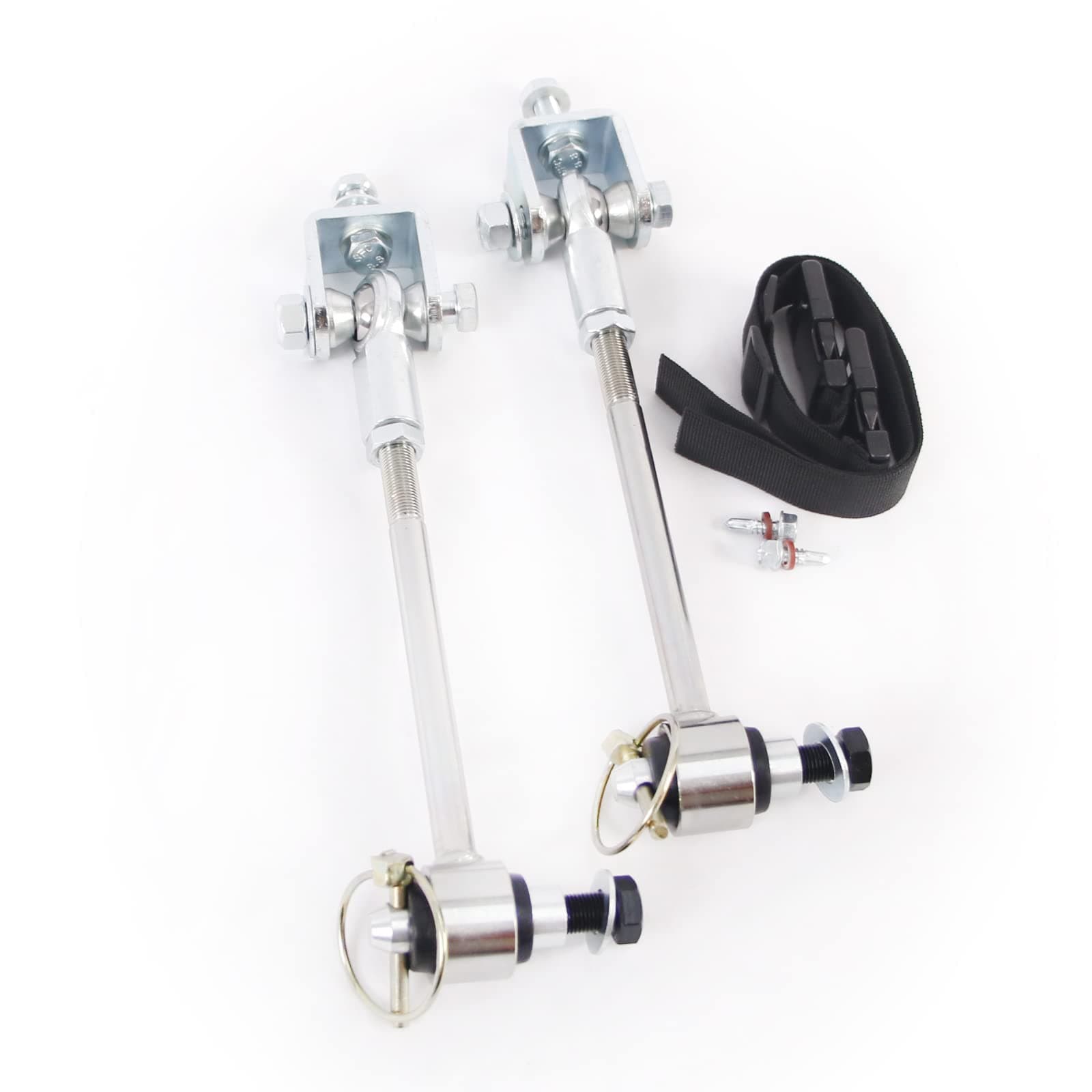 Front Sway Bar Quick Disconnect End Links & Sway Bar Links For 3-4.5 Inch Jeep Wrangler TJ/LJ 1997-2006