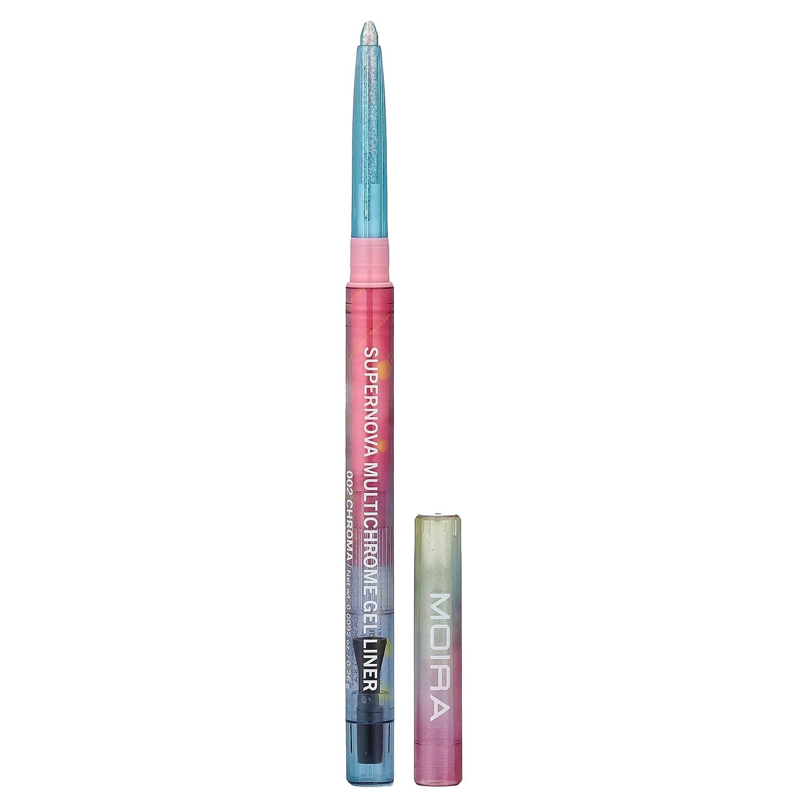 Supernova Multichrome Gel Liner, Waterproof, 002 Chroma, 0.0092 oz (0.26 g), Moira Beauty