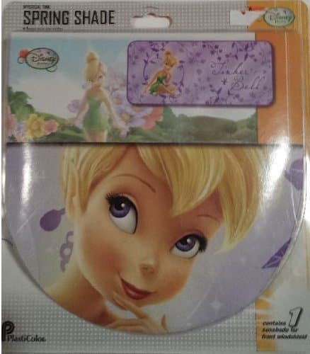 Tinker Bell Mystical Tink Spring Auto Shade, Standard Size (26" x 57")