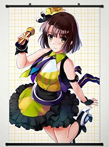 Wall Scroll Poster Fabric Printing For Anime Macross Delta The Super Dimension Fortress Macross Kaname Buccaneer L