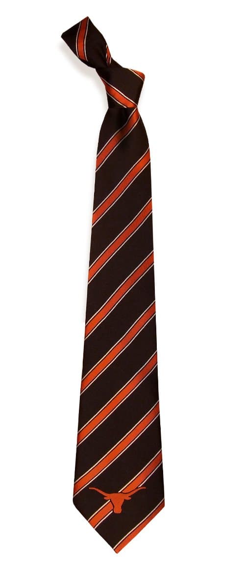 Eagles Wings Texas Longhorns NCAA Poly Woven Tie - Poly 1 Style