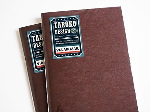 Taroko Design Tomoe River 52gsm Regular Size 96-Pages Notebook, 2-Pack, Dots, White Office Product