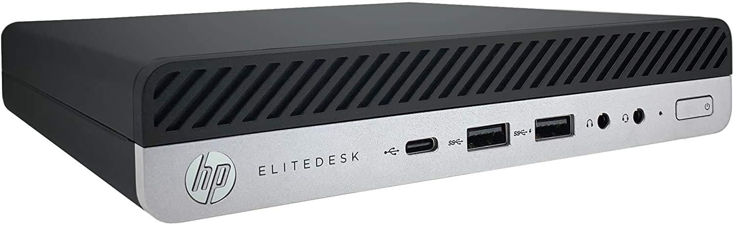 HP EliteDesk 800 G5 Mini - 9th Gen Intel Core i5-9500T 6-Core up to 3.70 GHz, 16GB DDR4 Memory, 256GB NVMe SSD, WiFi-6, Bluetooth 5.0, Intel UHD Graphics 630, windows 11 Pro (Renewed)