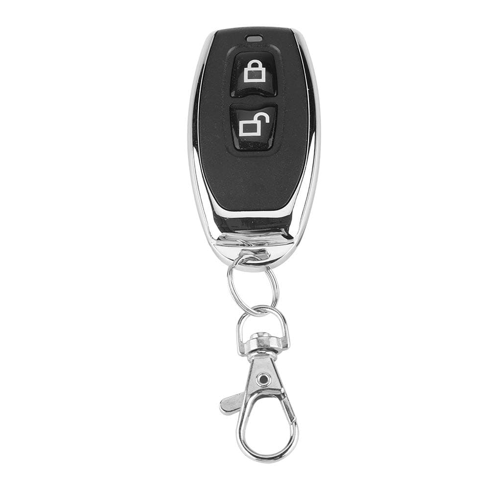 Hakeeta Universal 2-Button Remote Control for Garage Door. Wireless Door Opener Wireless RF Learning Code Remote Control Transmitter with Keychain. Transmitter 433MHZ Gate Opener.