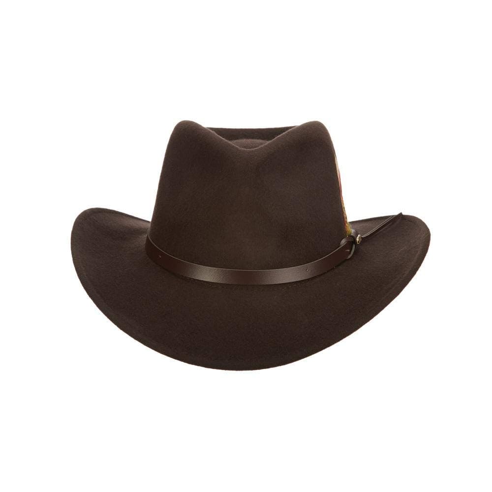 Classico Men's Crushable Felt Outback Hat