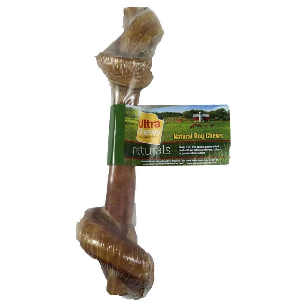Ferrera Farms Bully Stick - Knotted Bone - 6-8" -Case of
