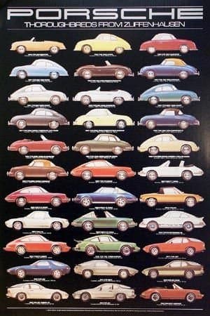 Production History Evolution Car Poster 1948-1983