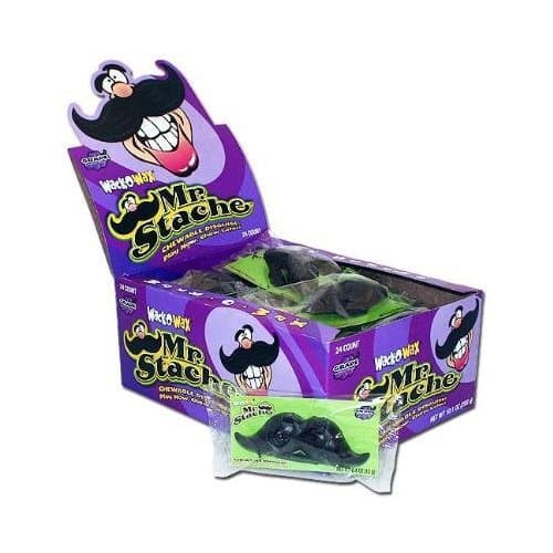 Wack O Wax Mr. Stache Max Mustache 12ct