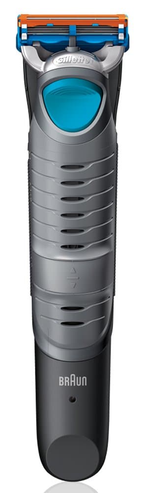 BraunCruzer 6 Body Trimmer with Additional Gillette Blade with Soft Bag