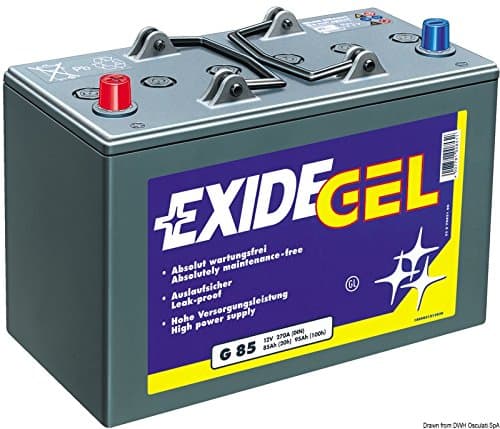 Exide Gel battery 200 Ah