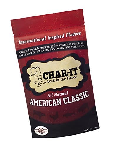 The BBQ Chef Char-It Spice Rub American Classic, Pack of 4