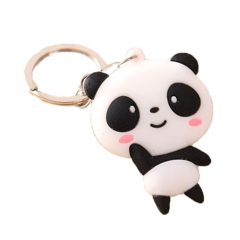 WDOIT Birthday Gift Key Chain Personalized Panda Keyring Backpack Car Pendant Key Rings Gifts for Women Men