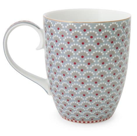 PIP Studio – Blooming Colas Mug Large 350 ml Blue