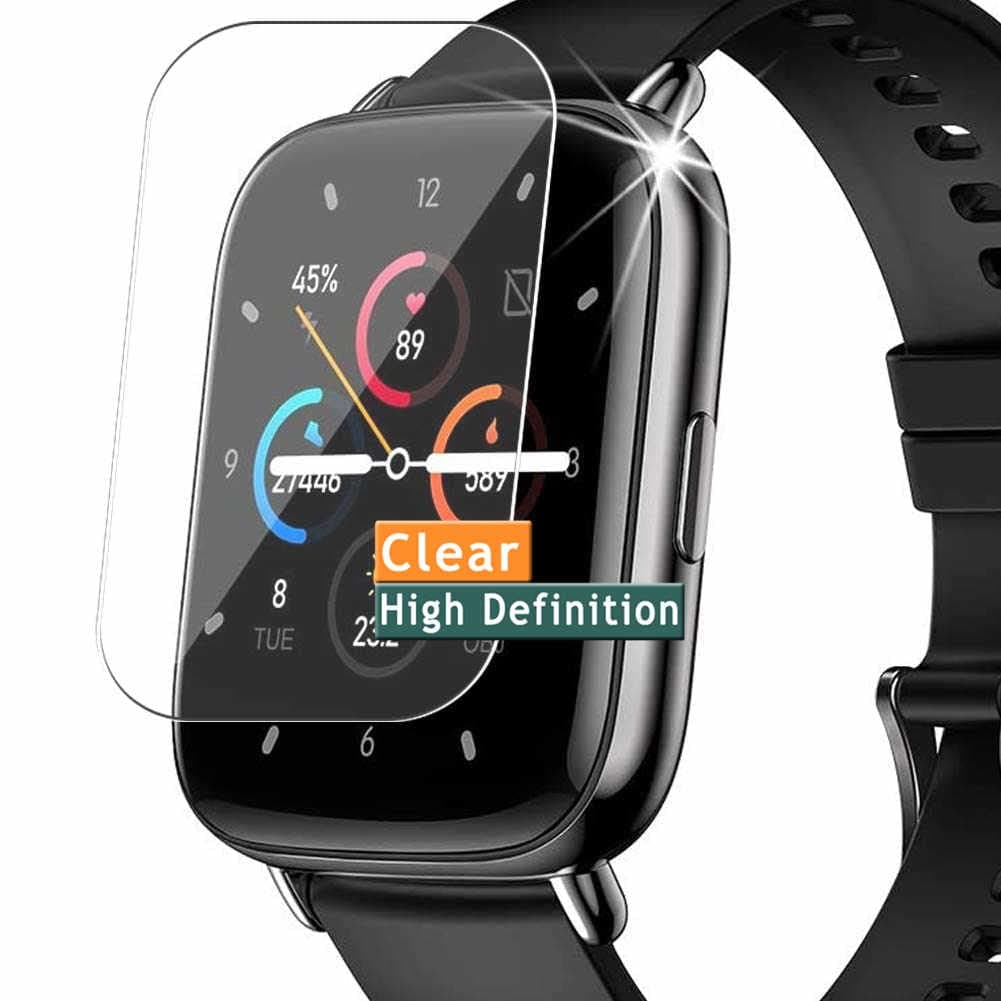 Vaxson 3-Pack Screen Protector, compatible with YAUNLEL Youngzuth Helalife Masoco UM68 UM68T 1.69" Smart Watch smartwatch, TPU Guard Film Protectors Sticker [NOT Tempered Glass] New