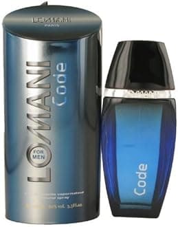 Lomani Code Men's Eau De Toilette Spray - 3.4oz