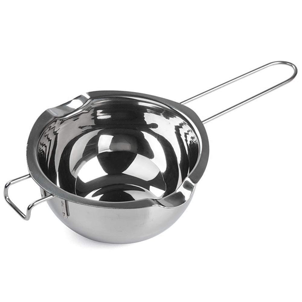 Stainless Universal Double Boiler，Baking Tools，Melting Pot for Butter Chocolate Cheese Caramel(18/8 Steel)