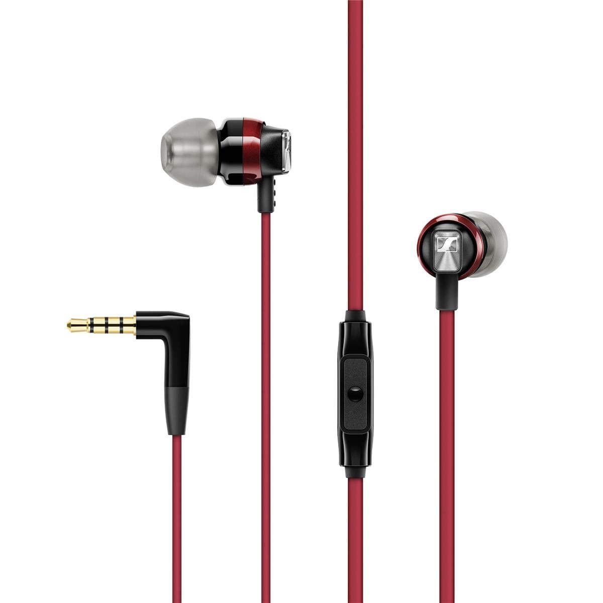 CX 300S In Ear Headphone with One-Button Smart Remote - Red