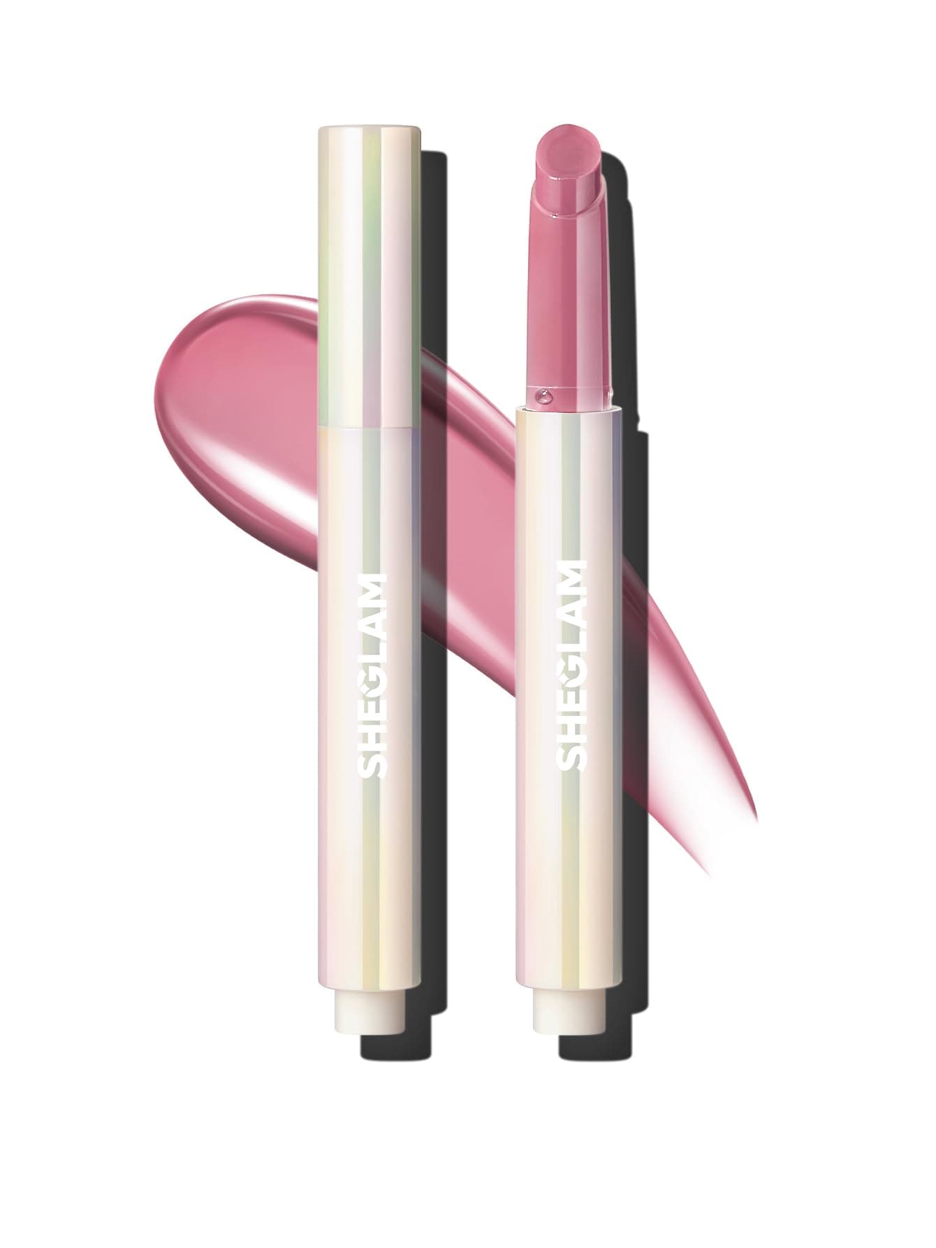 PoutPerfect Moisturizing Solid Lip Gloss Non Sticky Lipstick with Coconut Oil - Makin' Me Blush