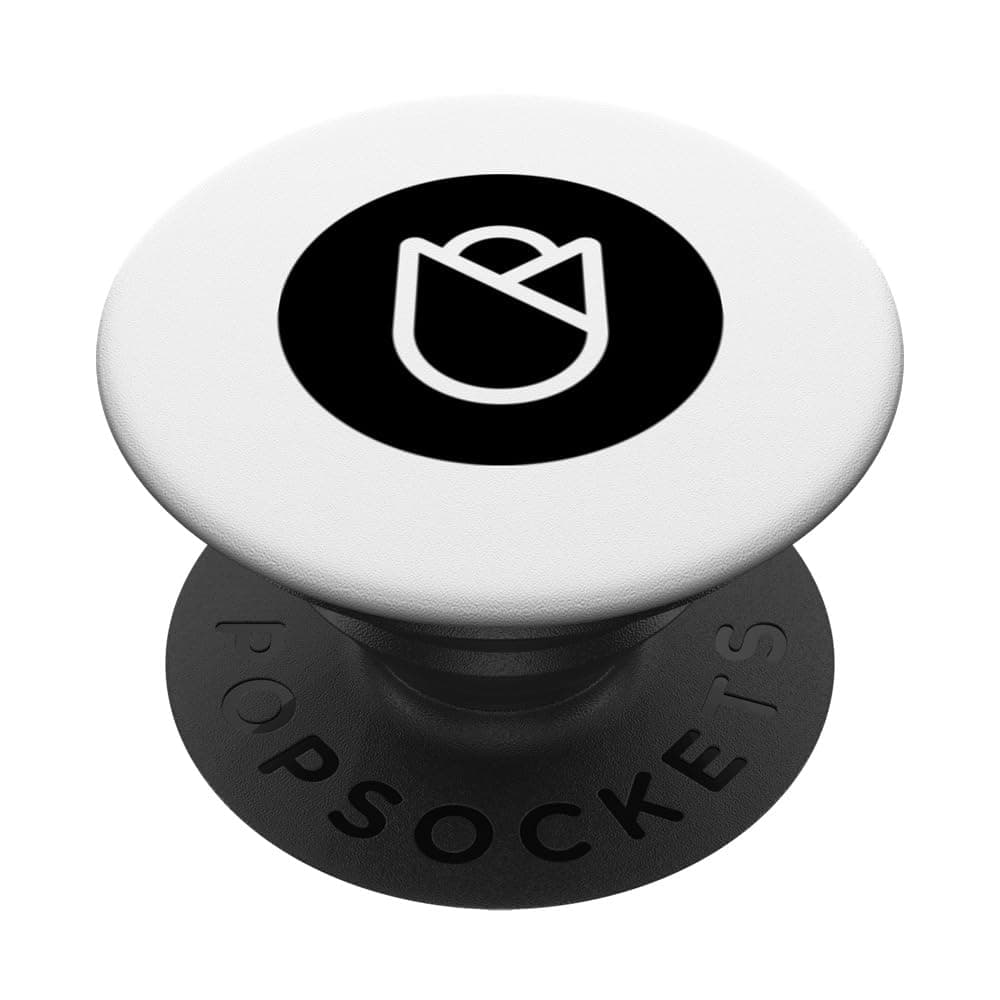 Black Rose Flower PopSockets Swappable PopGrip