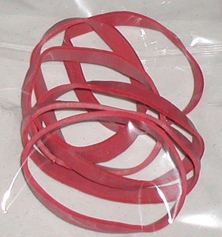 EZ Krunch Pack of 6 Replacement Bands Abdominal Workout/Exercise System