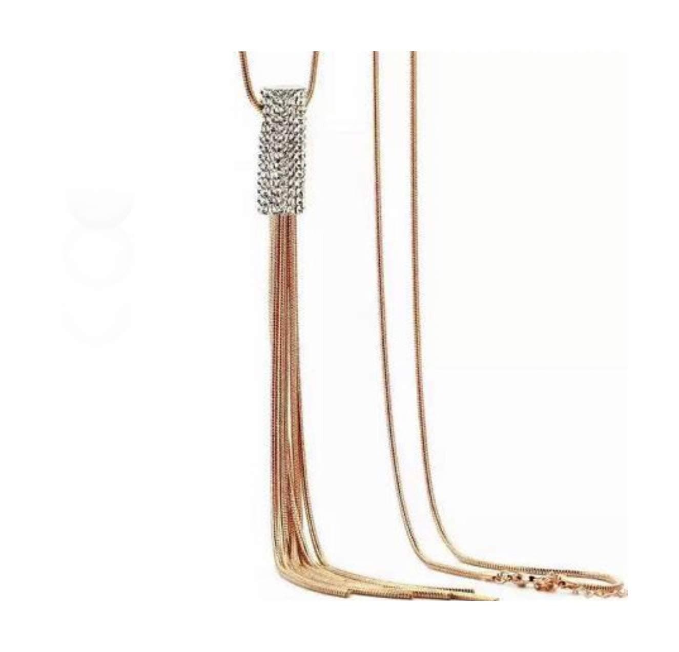 Nataliya Long Pendant Necklace