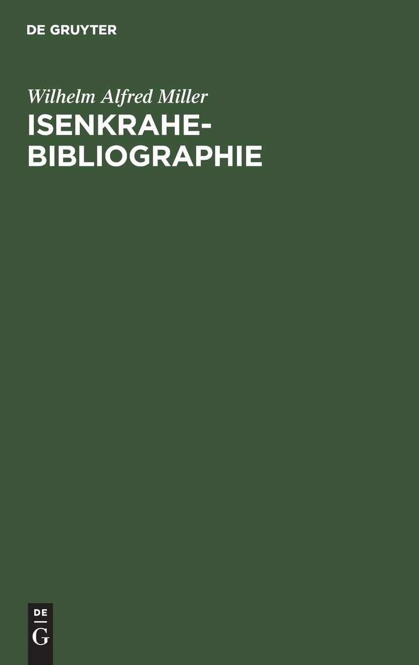 Isenkrahe-Bibliographie