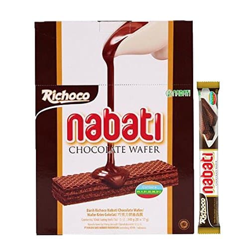 Richoco Nabati Chocolate Wafer 18g (60 Piece)