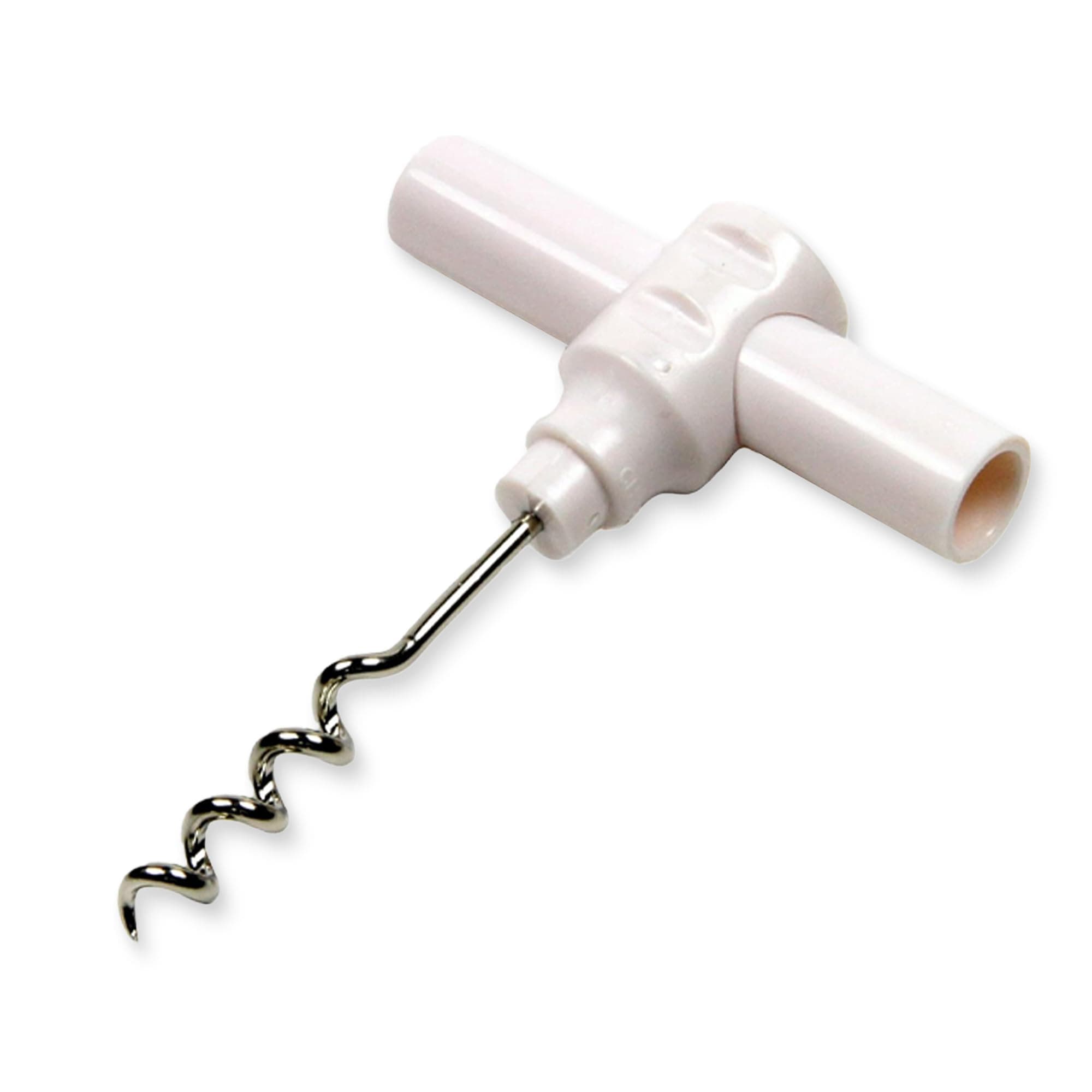 Chef Craft Pocket Corkscrew, White