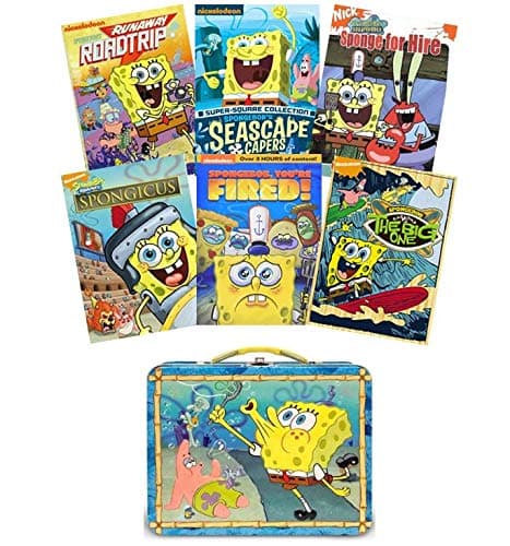 Ultimate Spongebob Squarepants DVD Collection: Volume 3 (6-DVD Set + Bonus Lunchbox) - Runaway Roadtrip/Seaside Capers/Sponge for Hire/You're Fired/The Big One