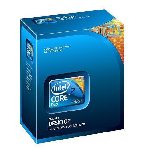 Core ™ 2 Duo Processor E7500, 2.93 GHz, 3 M Cache, 1066MHz FSB) Processor – 2.93GHz 3MO L2 CPU Box (2.93 GHz, 1066 MHz FSB); Intel Core 2 Duo 2.93 GHz LGA 775 Socket (T), PC, 45 nm, E7500)