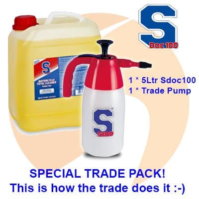 Sdoc 100 SPECIAL TRADE PACK - 5LTR PLUS PRESSURISED DISPENSER