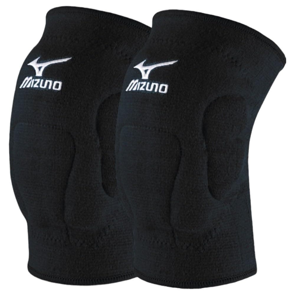Mizuno Unisex's VS1 kneepad, Black/Black, Large