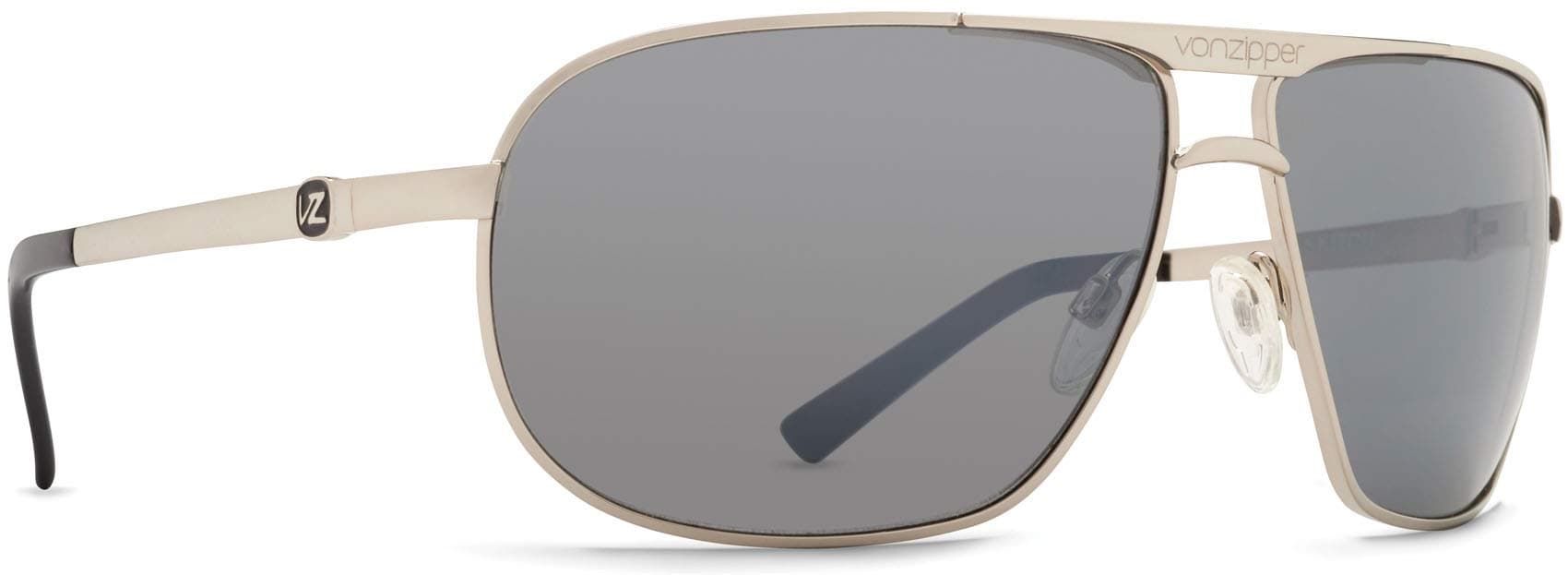 Von Zipper Silver-Grey Chrome Skitch Sunglasses
