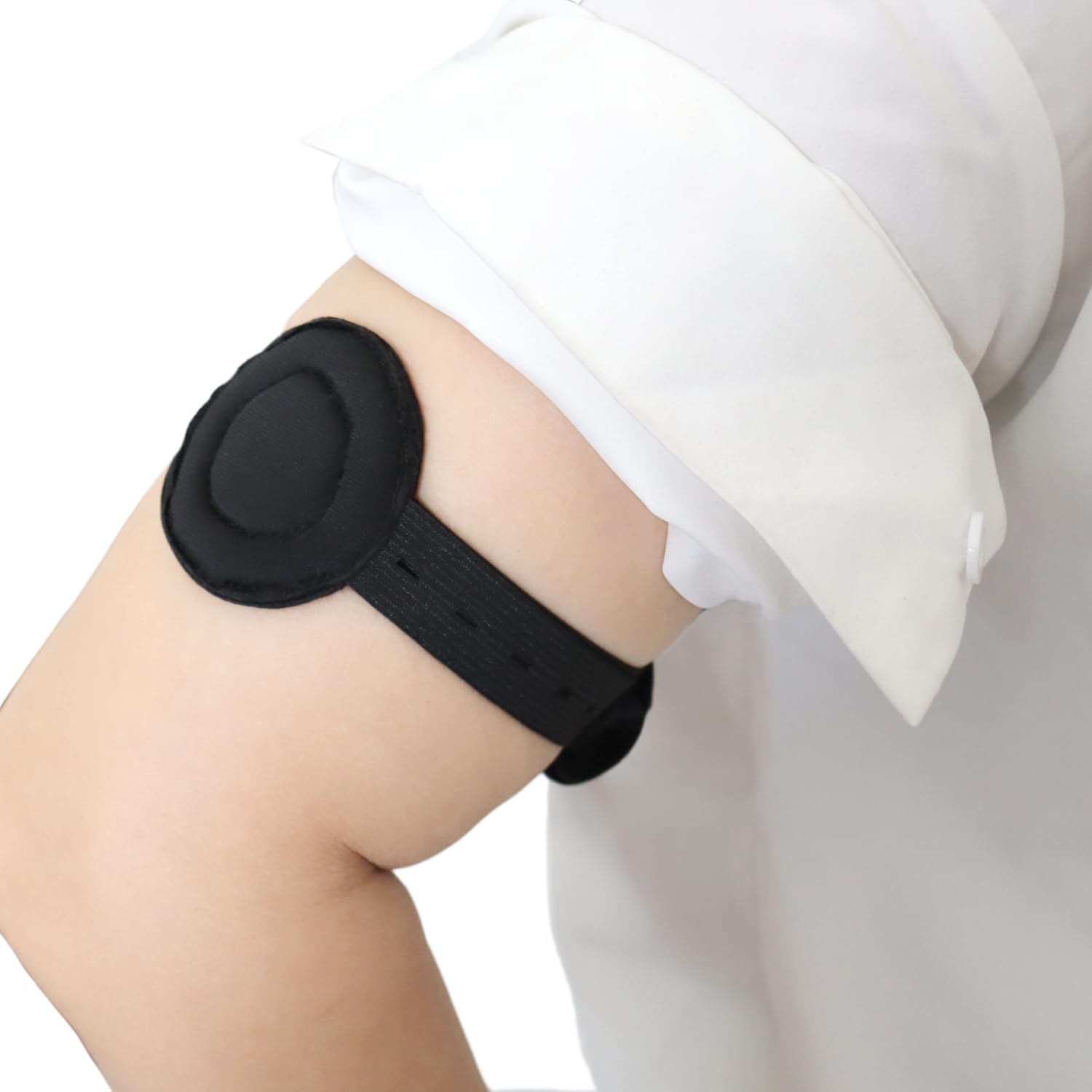 2 Pack Armband for Dexcom G7 Sensor Cover Dexcom g7 Sensor Holder Protector Adjustable Arm Leg Strap Diabetes Arm Band
