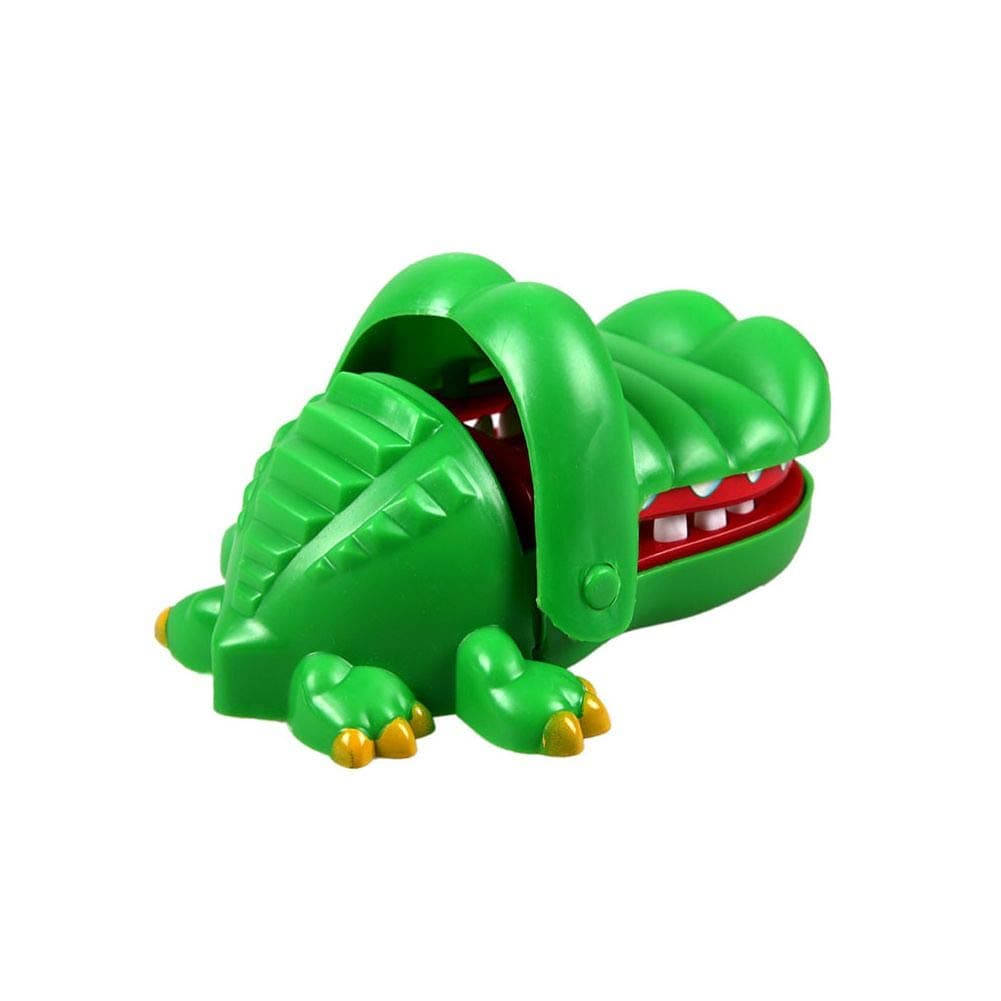 Mouth Dentist Bite Finger Toy Large Crocodile Pulling Teeth Bar Games Toys Kids Funny Toy For Children Gift