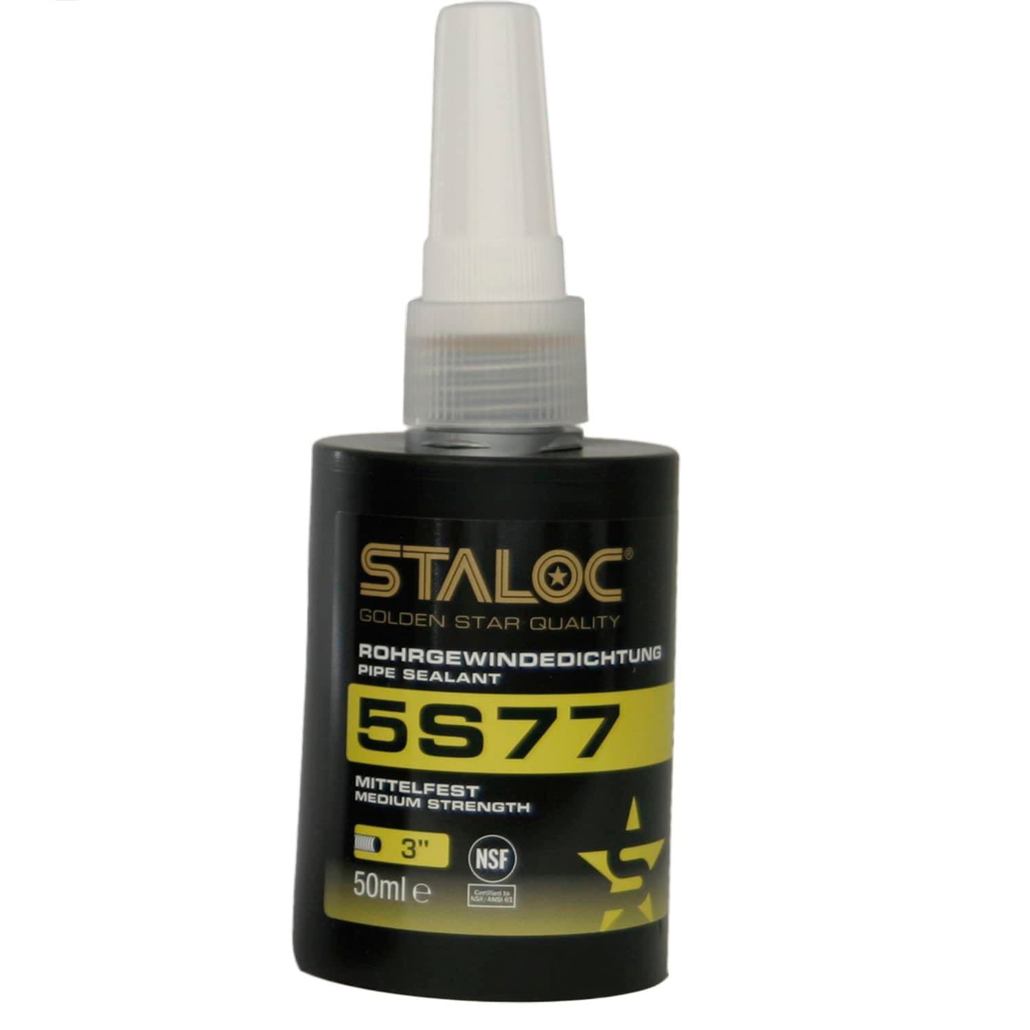 STALOC pipe thread sealant 5S77, medium strength, 50 ml