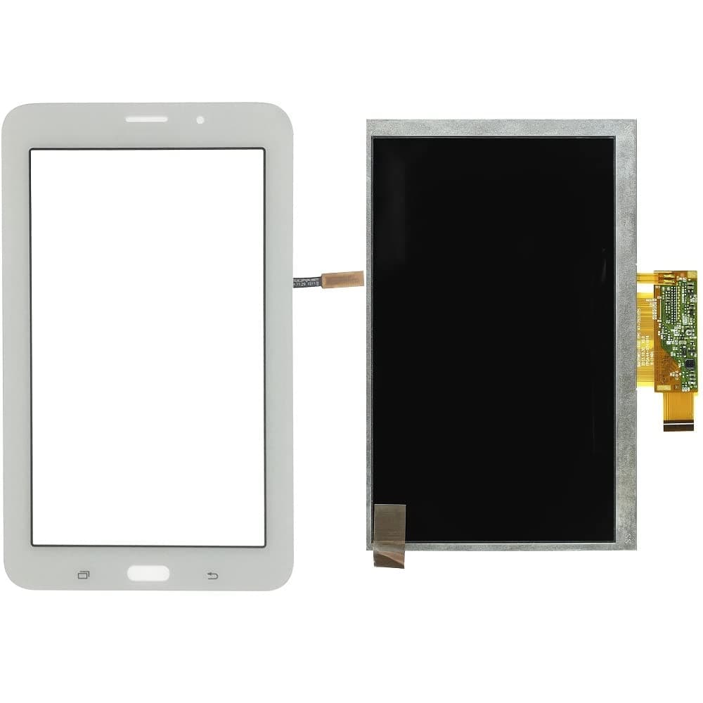White Touch Screen Digitizer+LCD Screen Display For Samsung Galaxy Tab 3 Lite 7.0 T110 T111
