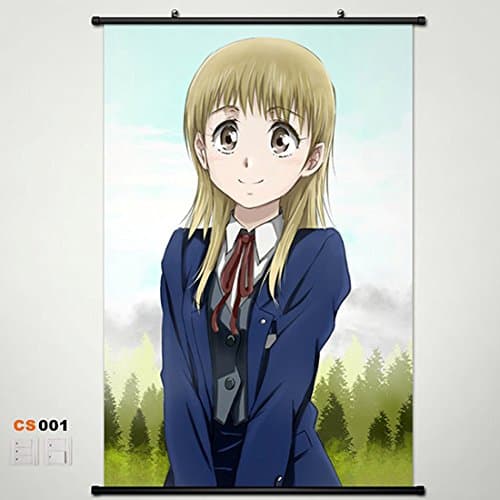 Home Decor Anime Ushio and Tora Mayuko Inoue Wall Scroll Poster Fabric Painting 23.6*35.4 inch N1 1