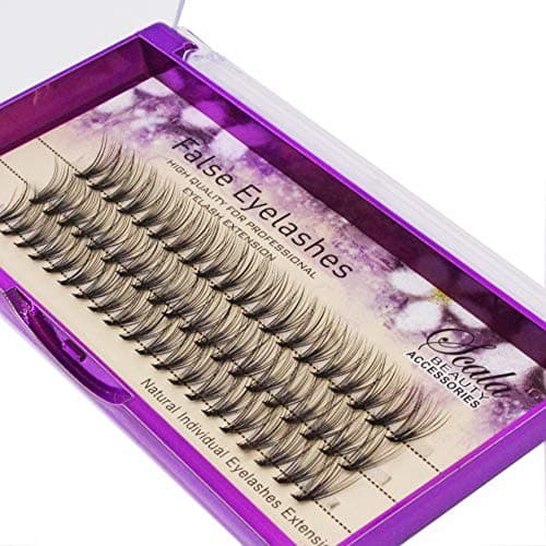 Beauty Natural Long 20 Root 0.07 C Curl 3D Profession Individual Eyelashes Extension Soft Black Fake False Eye Lashes Tools 8-16mm to Choose