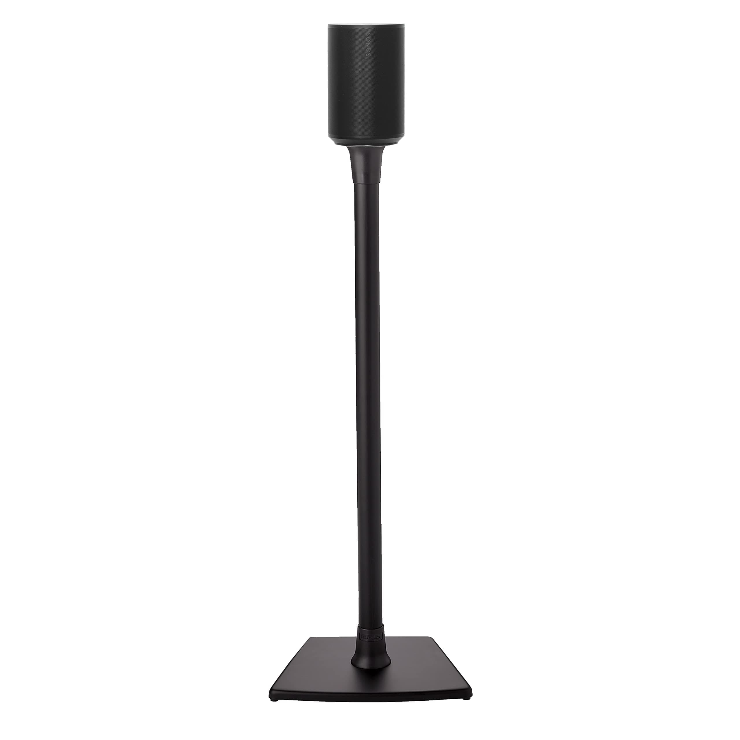 Fixed Height Speaker Stands for Sonos Era 100 Pair WSSE12-B2 Black