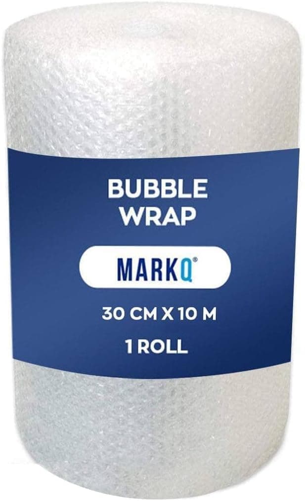 Bubble Wrap Roll, 30 cm x 10 m Air Bubble Cushioning Wrap for Packaging, Shipping, Mailing, Packing and Moving Supplies