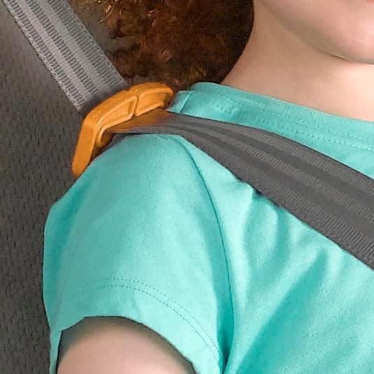 Chicco GoFit Plus Backless Booster Car Seat with Quick-Release Latch, Travel Booster Seat for Car, Portable Car Booster Seat for Children 40-110 lbs, Stream/Blue