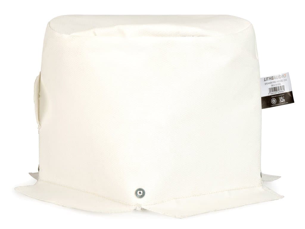 Lithe Audio Ceiling Speaker Fire Hood (01582) - Perfectly Designed for 6"- 8" Round Ceiling Speakers, IEE and Building Regulations Complient