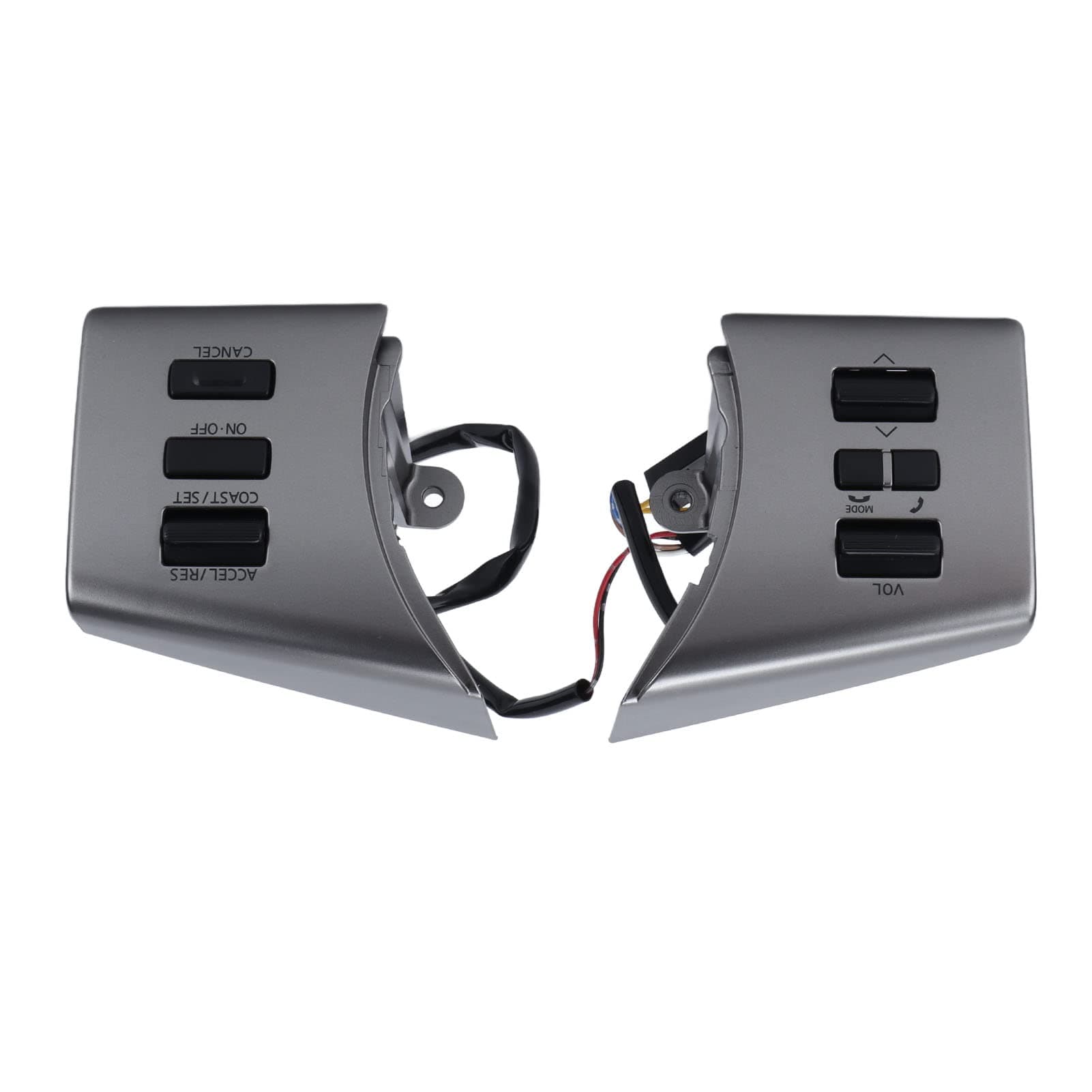 WANZSC Steering Wheel Switch Control Button Car Adaptations Replacement for Nissan Navara Frontier Pathfinder 2005‑2015 Automotive Cruise Control Switches Steering Wheel Accessories