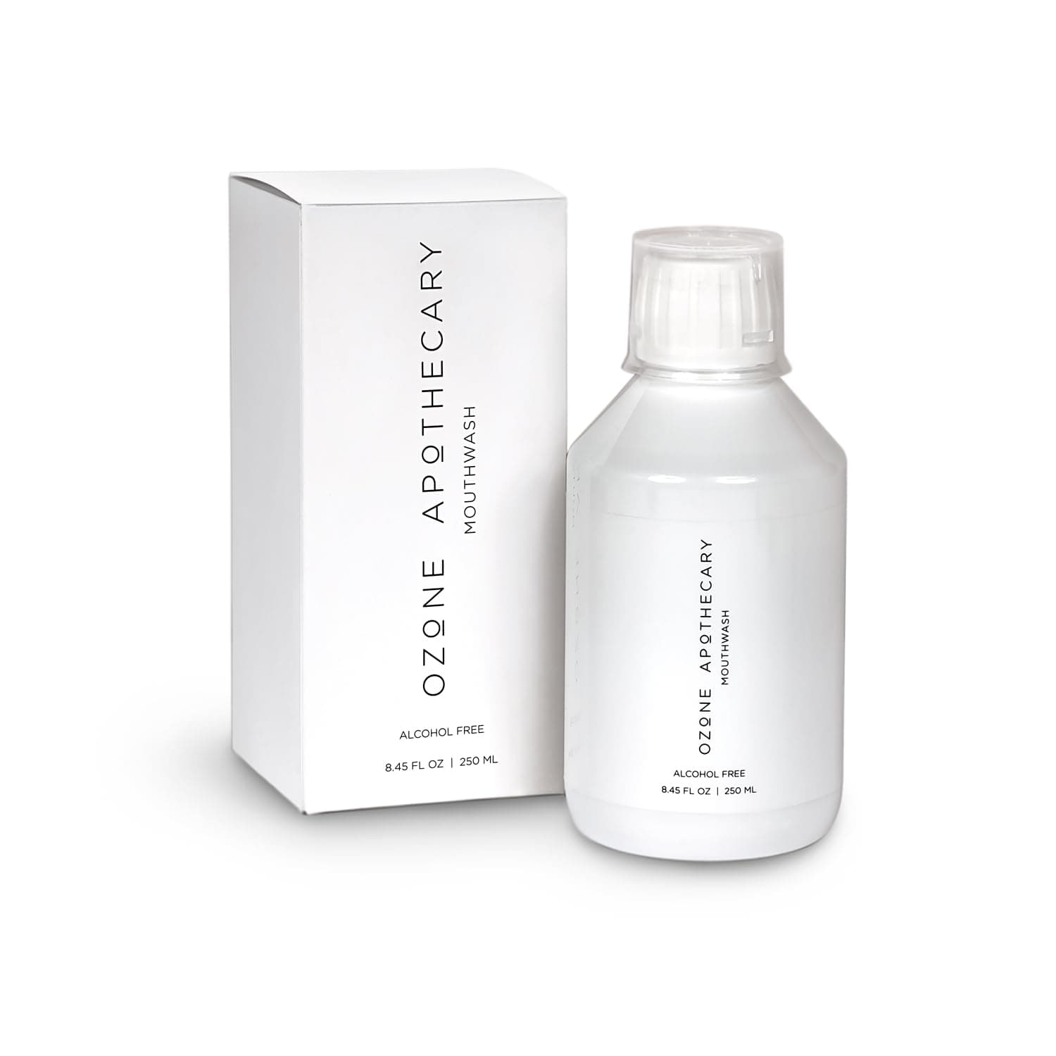 Mouthwash + Tooth Oil | 2-in-1 Formula | Oil Pulling Solution | Alcohol and Fluoride Free | Ozone Sunflower Seed Oil with Peppermint for a Fresh, Healthy Mouth